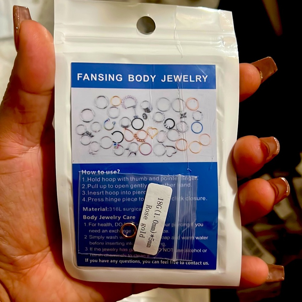Body jewelry